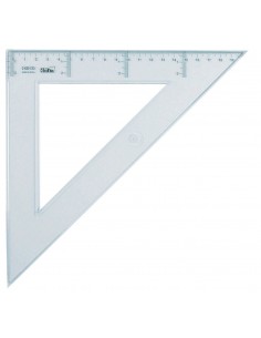ESCUADRA PLASTICO SAFTA 30 CM