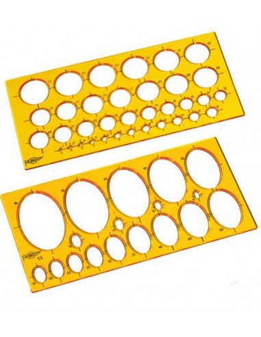 PLANTILLA CIRCULOS FAIBO 27X13 CM