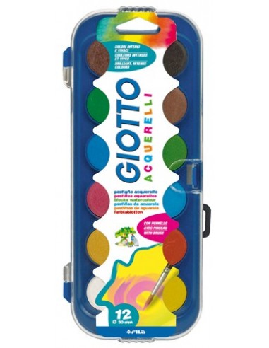 ACUARELA GIOTTO 12 COLORES