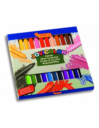 PINTURA DE CERA JOVI 24 COLORES...