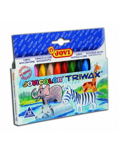PINTURA DE CERAS JOVI TRIWAX 12 COLORES