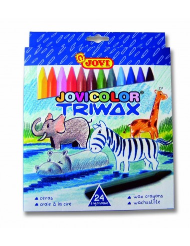 PINTURA DE CERAS JOVI TRIWAX 24 COLORES