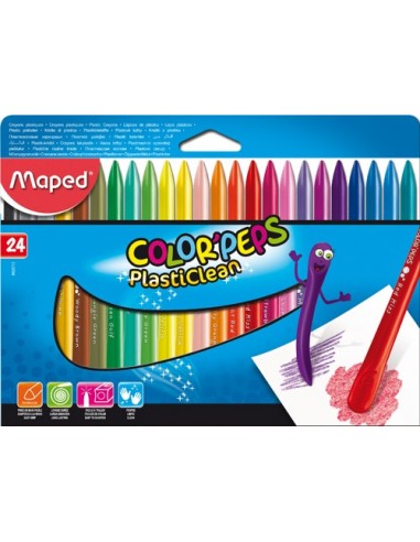 CERAS MAPED PLATICLEAN COLOR PEPS 24...