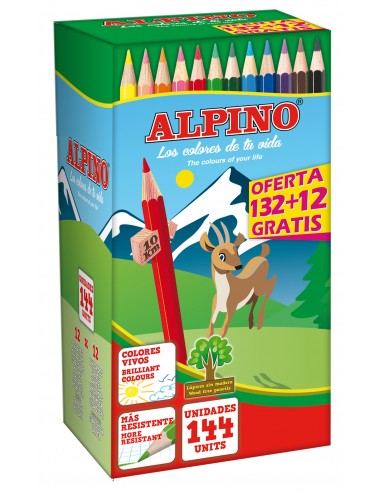LAPICES COLORES MASATS ALPINO 144...
