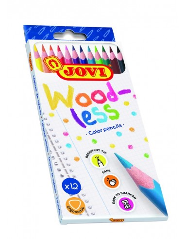 LAPICES DE COLORES JOVI WOODLESS...