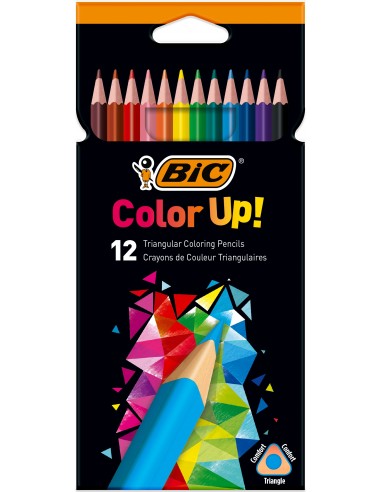 LAPICES DE COLORES BIC COLOR UP 12...