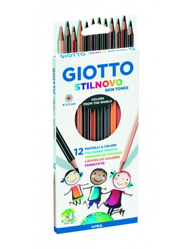 LAPICES COLORES GIOTTO STILNOVO SKIN...