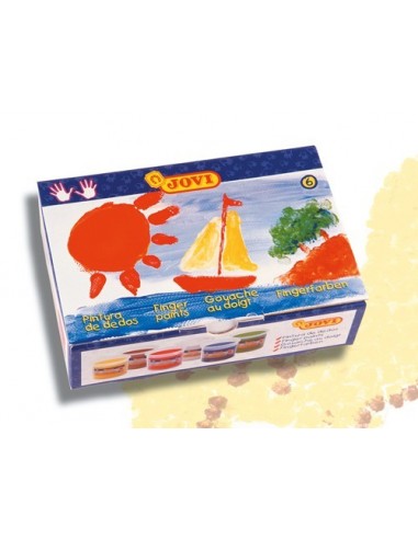 PINTURA DE DEDOS JOVI 560/S SURTIDA...