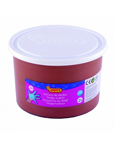 PINTURA DE DEDOS JOVI 561 MARRON 500 CC 