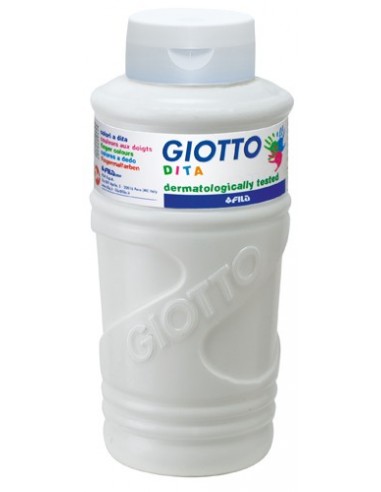 PINTURA DEDOS GIOTTO 750 ML BLANCO