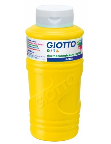 PINTURA DEDOS GIOTTO 750 ML AMARILLO