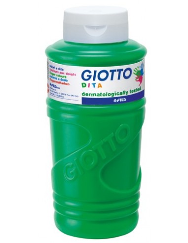 PINTURA DEDOS GIOTTO 750 ML VERDE