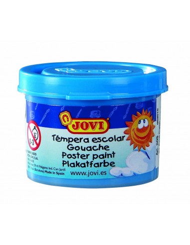 TEMPERA ESCOLAR JOVI 503 AZUL CYAN 40 CC