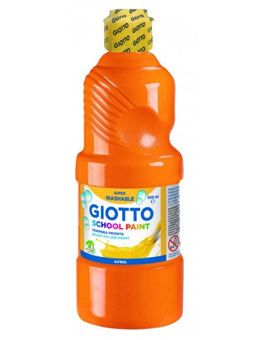 TEMPERA GIOTTO LAVABLE 500 ML NARANJA