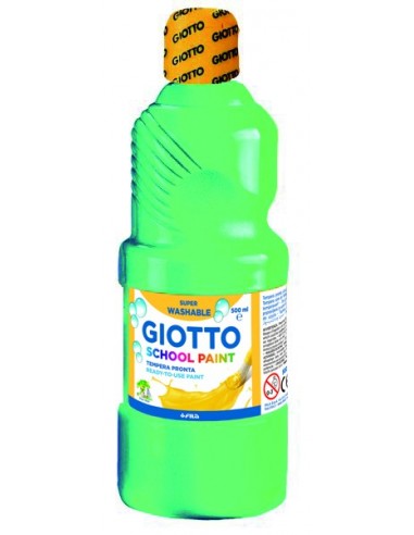 TEMPERA GIOTTO LAVABLE 500 ML TURQUESA