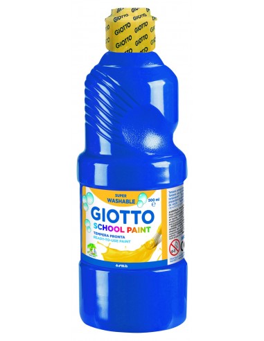 TEMPERA GIOTTO LAVABLE 500 ML AZUL...