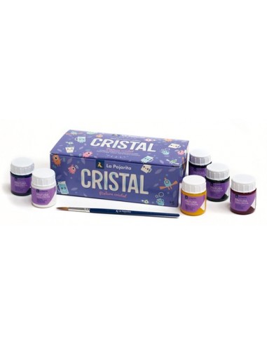 PINTURA CRISTAL AL AGUA PAJARITA 