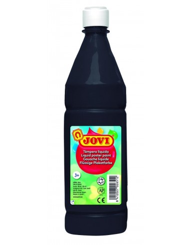 TEMPERA LIQUIDA JOVI 511 NEGRO 1000 CC