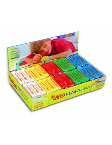 PLASTILINA JOVI 70 COLORES BASICOS 50...