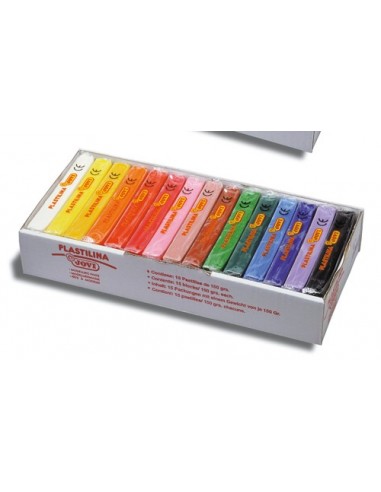 PLASTILINA JOVI 71 SURTIDO 150 GR 15 UND
