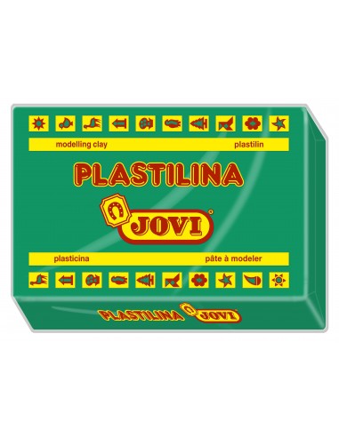 PLASTILINA JOVI 72 VERDE OSCURO 350 GR