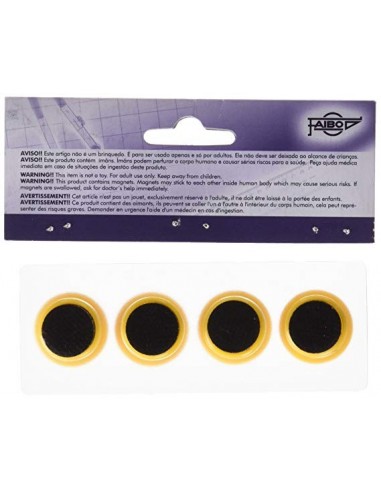 IMANES REDONDOS FAIBO 20 MM AMARILLO...