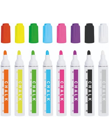 ROTULADOR TIZA LIQUIDA MOLIN BOLSA 8...