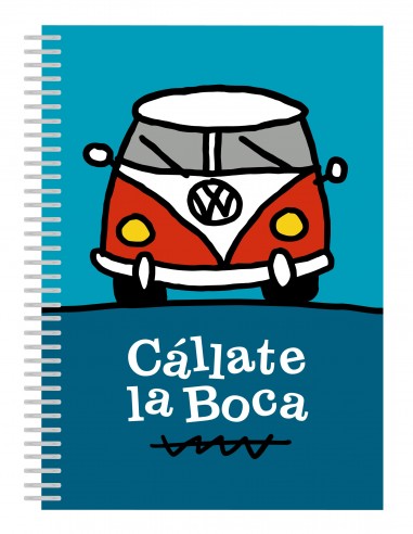 CUADERNO CALLATE LA BOCA CUADRICULA...