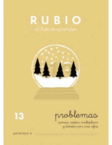 CUADERNO RUBIO PROBLEMAS N13 SUMAR...