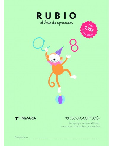 CUADERNO RUBIO VACACIONES 1 PRIMARIA