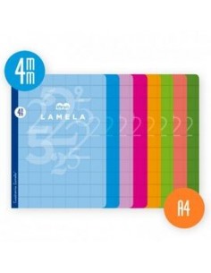 LIBRETA GRAPADA LAMELA A4...