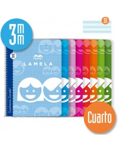 LIBRETA ESPIRAL LAMELA...