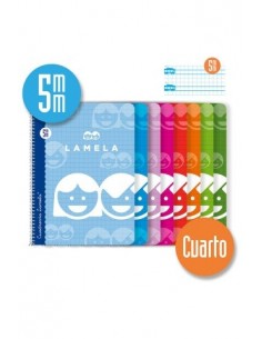 LIBRETA ESPIRAL LAMELA...