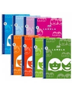 LIBRETA ESPIRAL LAMELA...