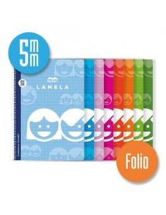 LIBRETA ESPIRAL LAMELA...