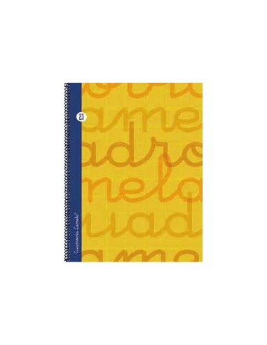 LIBRETA FORRADA LAMELA CUARTO 80...