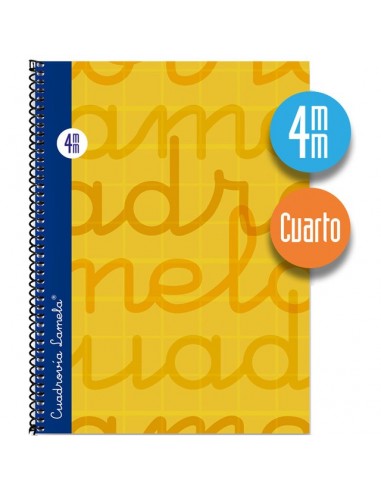 LIBRETA FORRADA LAMELA CUARTO 80...