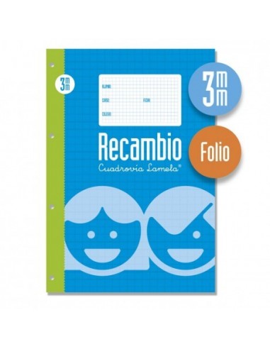 RECAMBIO LAMELA FOLIO CUADROVIA 3X3...