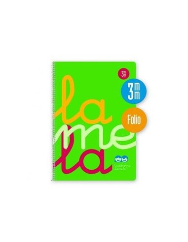 LIBRETA TAPA POLIPROPILENO LAMELA 80...