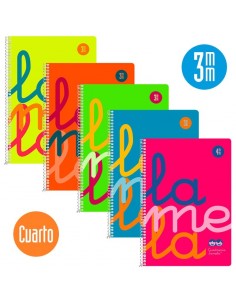 LIBRETA TAPA POLIPROPILENO...