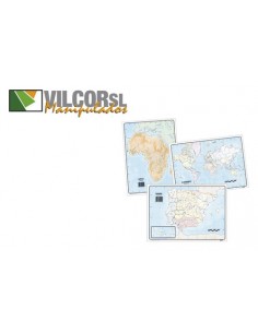 MAPA MUNDO VILCOR A4...