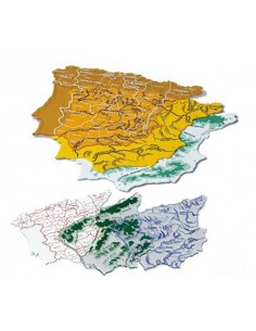 MAPA PLASTICO ESPAÑA FAIBO...