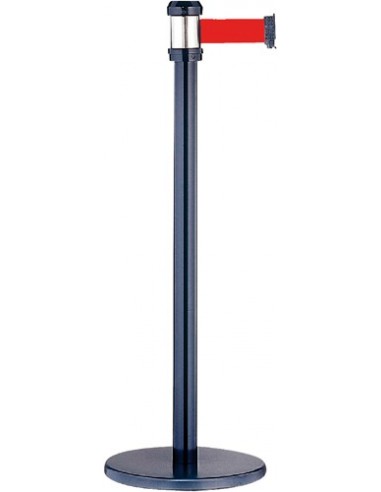 SEPARADOR METALICO NEGRO 2u. C/CORDON...