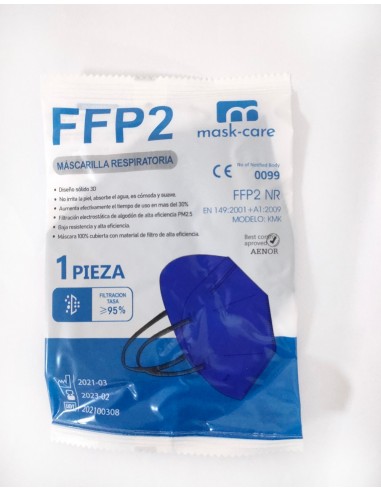 MASCARILLA FFP2 AZUL CE