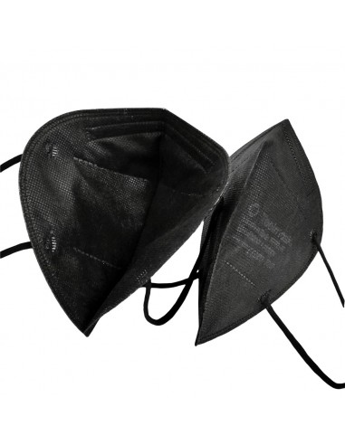 MASCARILLA FFP2 NEGRA TEELMASK 2 UDS