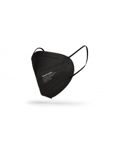 MASCARILLA FFP2 NEGRA TEELMASK 50UDS